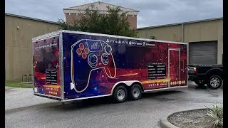 Full Wrap Commercial Trailer