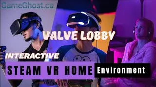 Inside Valve's Virtual Lobby: A Quick SteamVR Home Environment Tour on Meta Quest 2