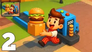 Street Food Story - Gameplay Walkthrough Part 2 - Cook Serve And Make Cash (Android, iOS)