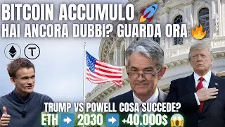 🚨 Bitcoin SOTTOVALUTATO? Ethereum pu&ograve; VOLARE a 40.000$ | Guarda ORA