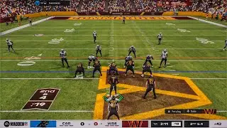 Commanders vs Panthers Madden 26 Online PS5 Gameplay