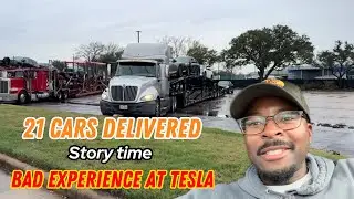 21 car delivery + quick story time bad Tesla experience. 