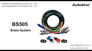 Autone BS505 4 in 1 Trailer Air Electric Line Set for Air Brake
