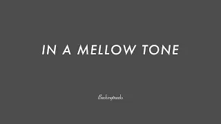 In A Mellow Tone chord progression - Jazz Backing Track Play Along
