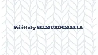 Päättely silmukoimalla