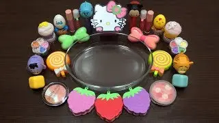 Mixing Makeup And Floam Into Clear Slime | Relaxing Slime | Satisfying Videos