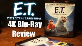 E.T. The Extra-Terrestrial 4K Bluray Review and Unboxing DTS-X