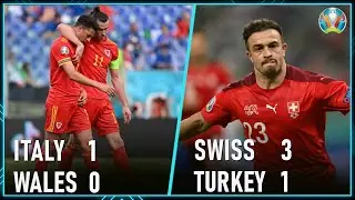 Wales Qualify & Turkey FLOP! Italy 1-0 Wales | Swiss 3-1 Turkey | Group A Review | Euro 2020
