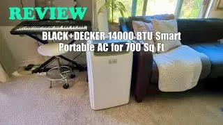 Обзор портативного кондиционера BLACK+DECKER мощностью 14 000 BTU: пульт дистанционного управлени...