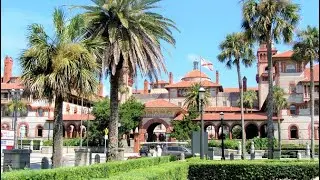 St Augustine Florida 4k walking tour - with captions!