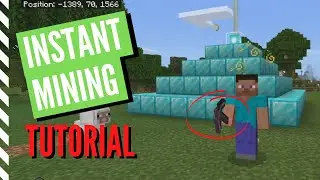 Как получить МГНОВЕННУЮ МАЙНИНГ в Minecraft