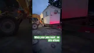 Job Shack Delivery. #construction #wealthbuilding #welder #work #business #manifestation #mindset