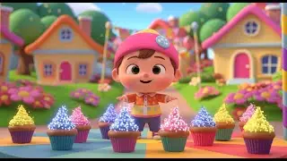 Cupcake Carnival Under the Bright Lights | Educational Kids Song in English