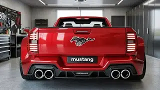 Ford потряс мир &ndash; пикап Mustang 2027 года просто невероятен!