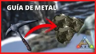 DONDE Conseguir METAL en ARK The Island | Gu&iacute;a de Farmeo 2023 | By Fulanitos00