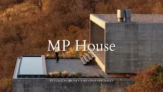 A Minimalist Mountain Home | Concrete Oasis Embracing the Landscape | MP House