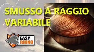SMUSSO A RAGGIO VARIABILE