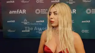 Ava Max highlights amfAR&rsquo;s mission on Venice red carpet before gala performance