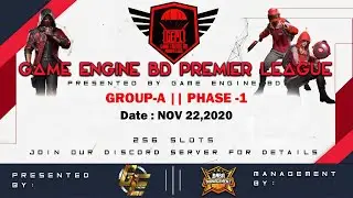 G-A | P-1 || GEPL 2020 || Game Engine