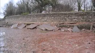 Topsham High Tide Flooding - Goat Walk Damage