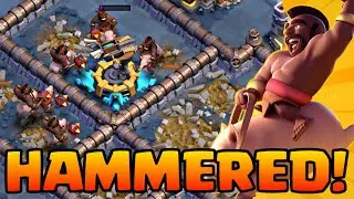 HAMMERING Top Players With HOG GLIDERS! | Clash of Clans Builder Base 2.0