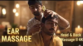 ASMR Oil Head, Back, Ear & Shoulder Massage – Deep Sleep & Stress Relief 😴
