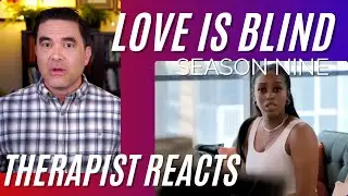 Love Is Blind S9 #49 - (KB & Edmond Fight #1) - Therapist Reacts