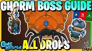 Core Keeper Ghorm Boss Farming Guide! is It Worth It? Early Game Warlock Class's And Cloaked Trader