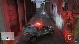FUGA ENTRE BECOS! ATEN&Ccedil;&Atilde;O REDOBRADA | GTA RP