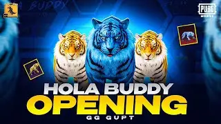 Got Mythic Tiger In 60 UC Trick - New Hola Buddy Crate    Opening - Trick To Get Mythic Tiger - Pubg