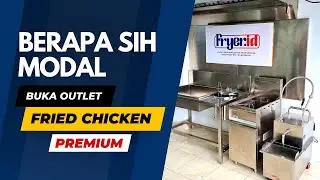 Paket Peralatan Dapur Untuk Usaha Outlet Fried Chicken | Modal Buka Outlet Fried Chicken FRYER ID