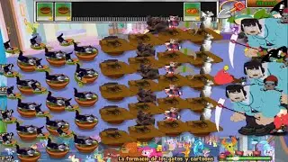 Plants VS Zombies Mod Cats Vs Cartoons V3 - Gameplay Walkthrough Part 2