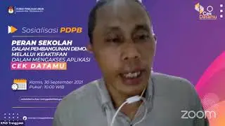Sosialisasi cekdatamu KPU Kab. Trenggalek