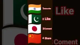India vs Pakistan vs Japan vs China | Short Video 2026 #shorts