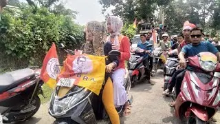 || YTF organised a Delhi Chalo abhiyan Campaign Mass bike rally in Damcherra