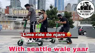 Lime Ride | Space Needle | Greater Wheel | Seattle |Punjabi vlogger | Daljit Dhanoa