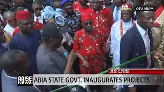 ABIA STATE GOVERNMENT INAUGURATES PROJECT