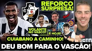 DEU BOM! CHEGOU A RESPOSTA QUE O VASCO QUERIA! SPINEELI E CUIABANO A CAMINHO! SOSA NO VASC&Atilde;O? E+