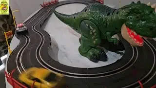 45 Minute ASMR Toy Unboxing: Assembly Track Electric Race Car and Race Track Toy | Toy Review