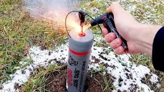 Test BIG BOY 350g 💣 Firecracker Boooom 🧨 Petardi - Polenboller 