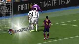 FIFA 14 PS5_Esse Barcelona era quase imposs&iacute;vel de defender