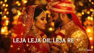 Leja Leja Dil Leja Re ❤️ | Romantic Bollywood Duet | Festive Love Song | XP AI Series