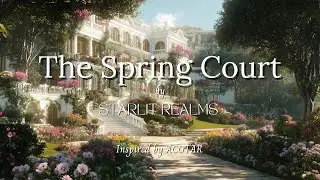 The Spring Court | Fantasy Reading Ambience | ACOTAR-Inspired | 4K | 2 Hours