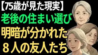 【75歳が見た現実】70代一人暮らしの住まい選びで「明暗」が分かれた8人の友人たち｜後悔を減らす3つの視点