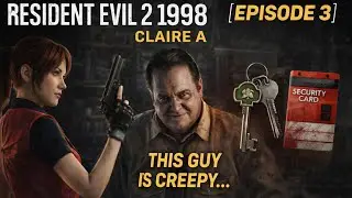 Playing as Sherry! | Chief Irons Encounter + Red Card Key | Claire A EP3 (RE2 1998)