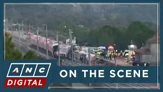WATCH: Drone footage shows scene of deadly high-speed train collision in Spain | ANC