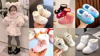 Cute Baby Winter Shoes Design Ideas//Best shoes for new-borns in cold weather//Baby winter booties