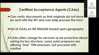 How to avoid sending original documents? Use Certified Acceptance Agents CAAs