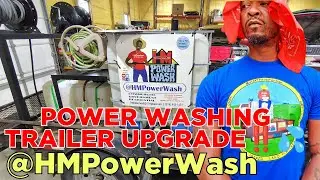 POWER WASH TRAILER UPGRADE‼️💦 | #servicebusiness 