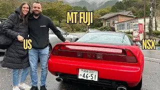 WE FLEW TO JAPAN and DROVE A NSX to MT FUJI - Japan Vlog PT.1